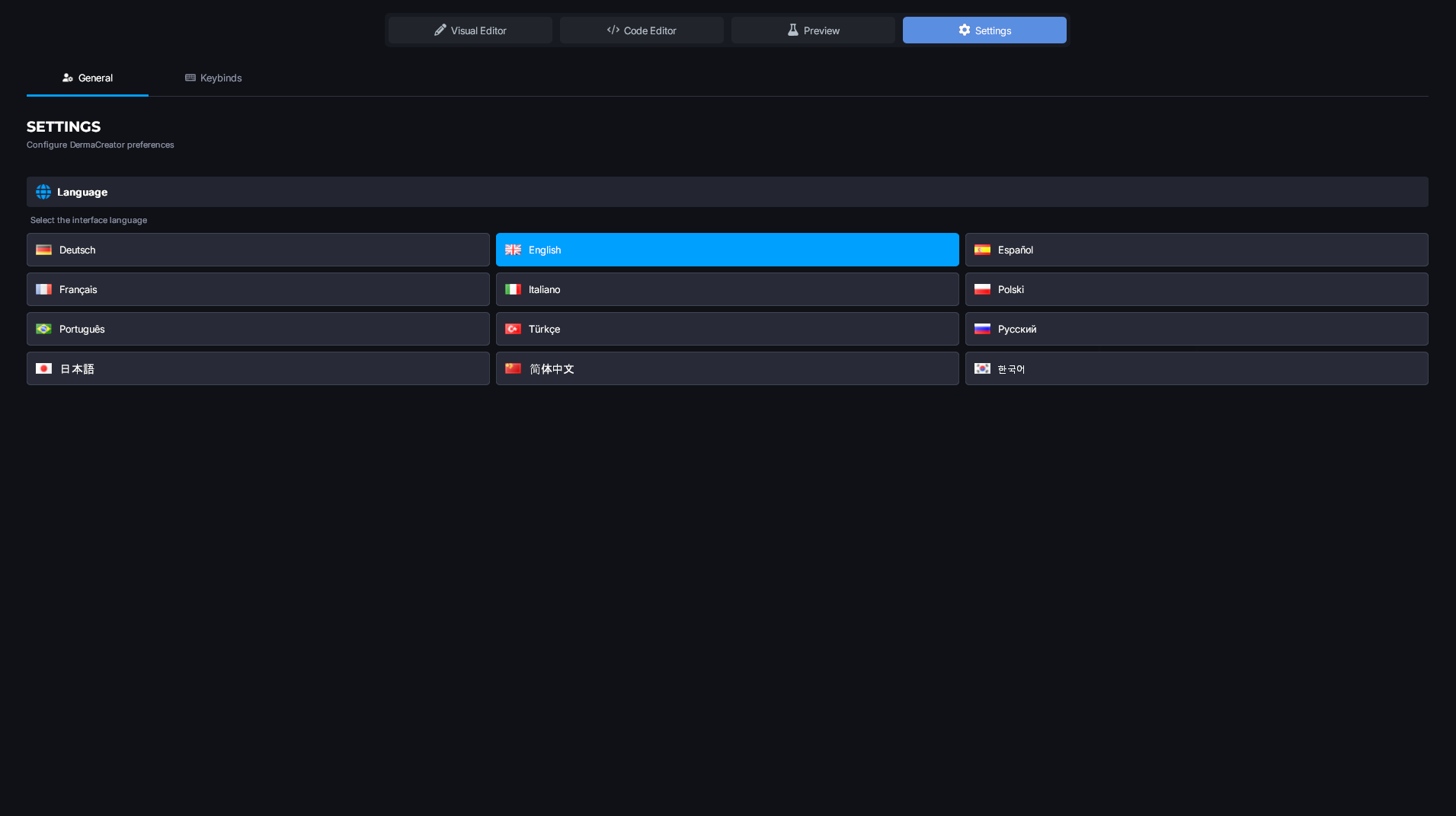 DermaCreator screenshot